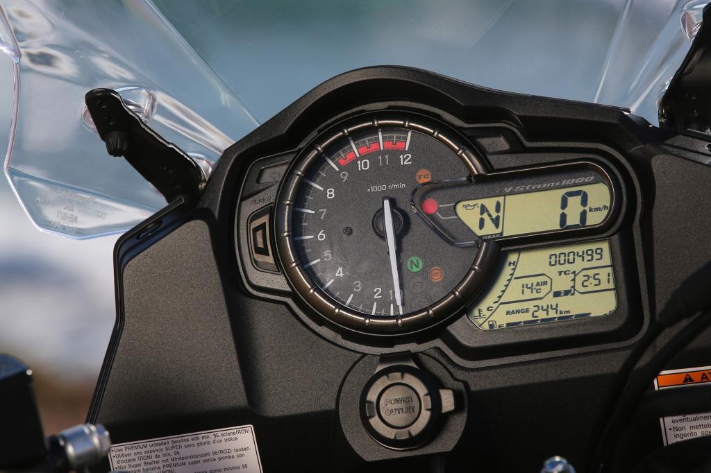 Das Cockpit der Suzuki 
