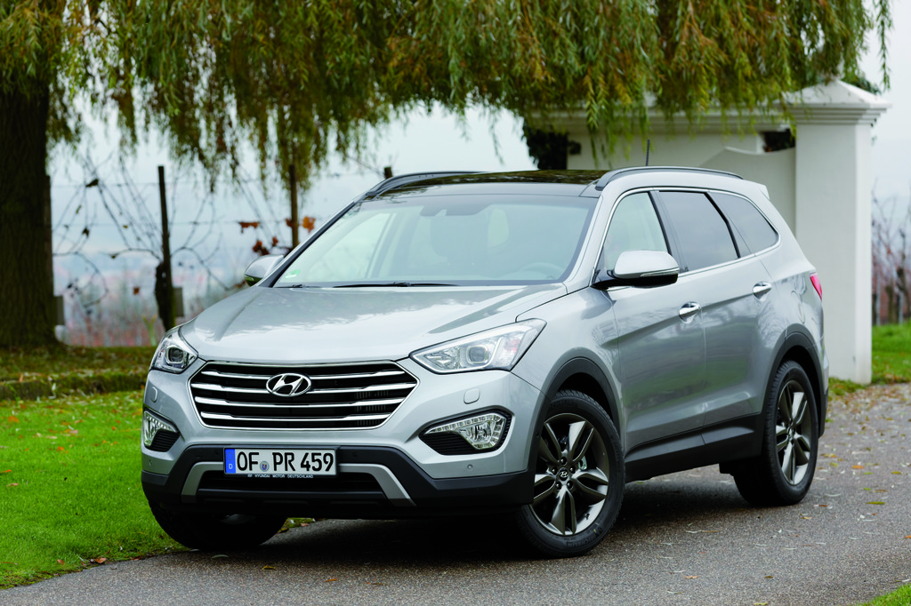 Der Hyundai Santa Fe wächst