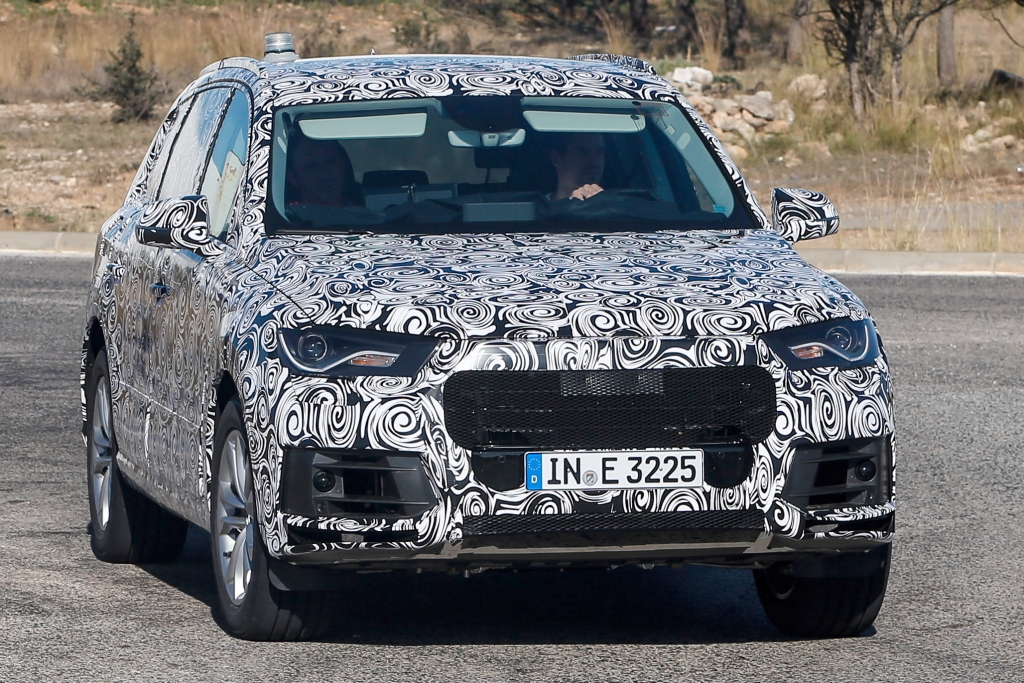 Erwischt: Erlkönig Audi Q7 – Alles wird besser