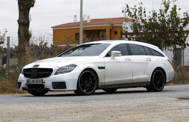 Erwischt: Erlkönig Mercedes CLS 63 AMG Shooting Brake Facelift