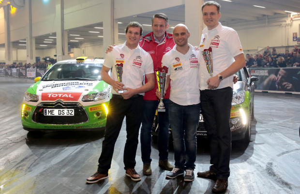 Essen 2013: Citroen ehrt Sieger der Citroën DS3 R1 Trophy