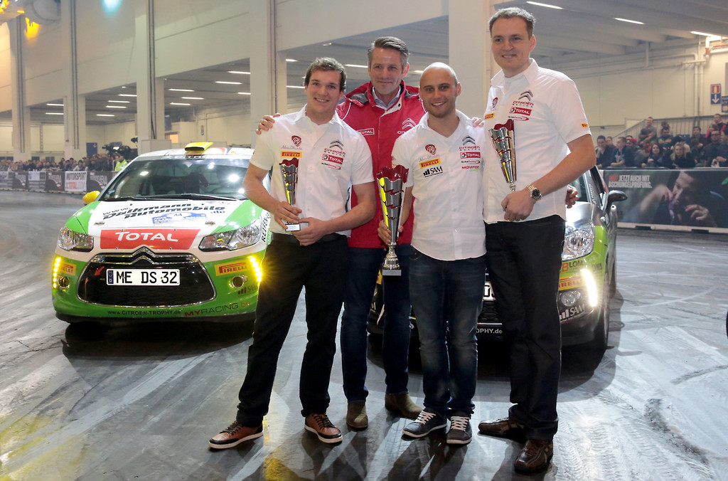 Essen 2013: Citroen ehrt Sieger der Citroën DS3 R1 Trophy