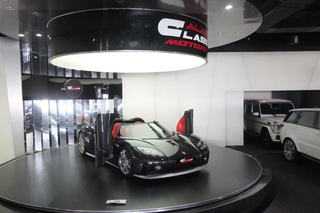 Fünf Showrooms und über 250 Lagerfahrzeuge vom Ferrari F12 bis zum Pagani Huayra machen den Araber zum größten PS-Dealer der Welt.