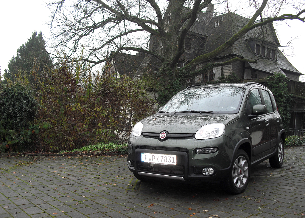 Fiat Panda: Die Allradversion kommt im robusteren Look daher.