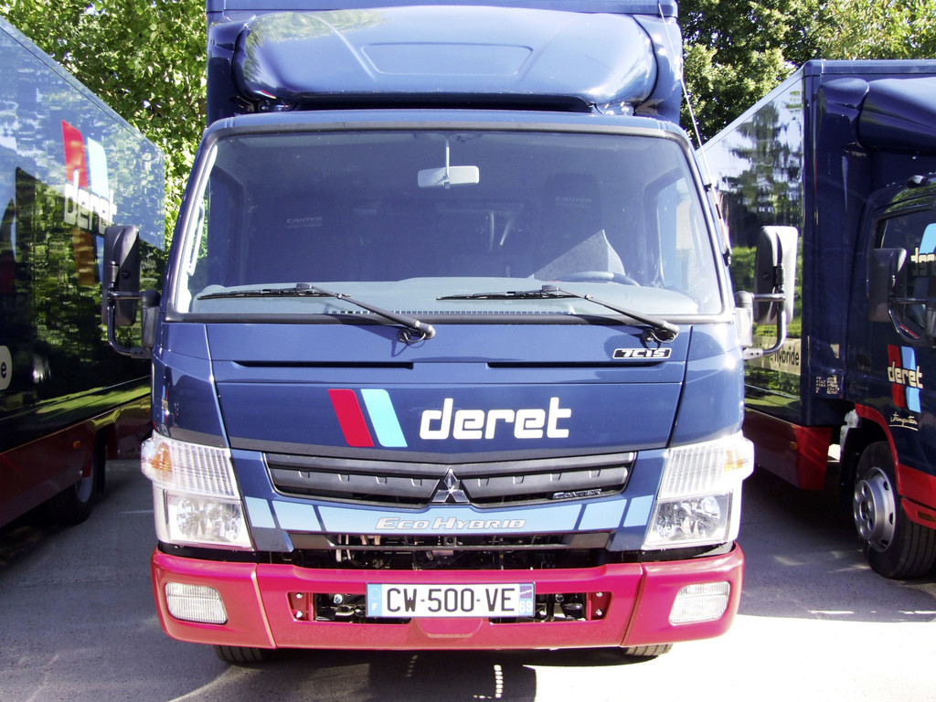 Französischer Logistiker übernimmt 22 Fuso Canter Eco Hybrid