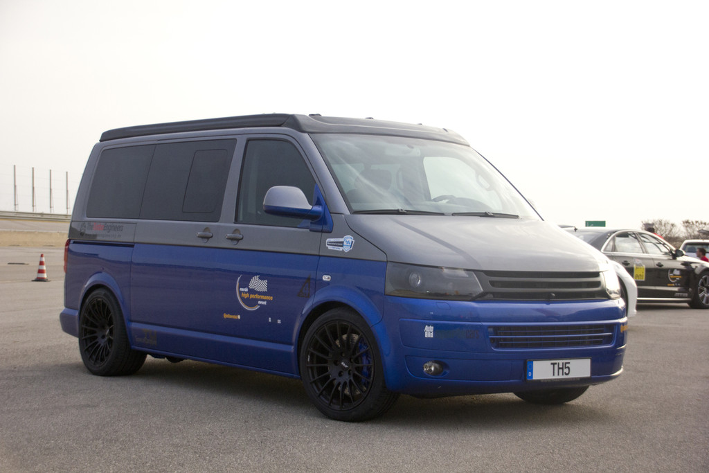 Fuhr einen der fünf Geschwindigkeitsrekorde ein: Der VW TH5 von Thomsen brachte es in Nardo mit seinen 580 PS auf unglaubliche 270,9 km/h.