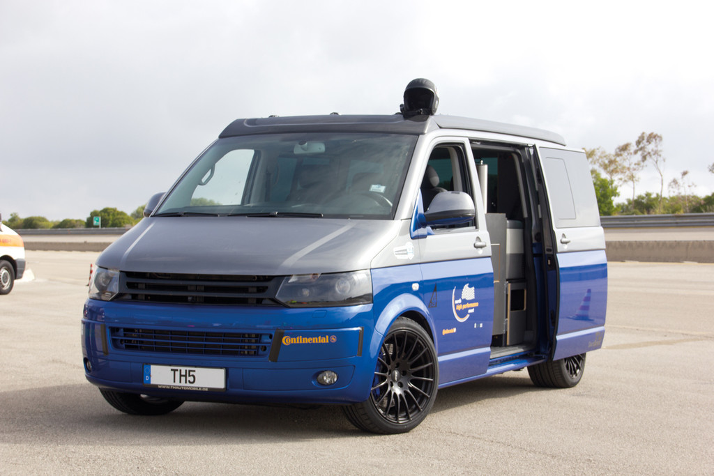 Fuhr einen der fünf Geschwindigkeitsrekorde ein: Der VW TH5 von Thomsen brachte es in Nardo mit seinen 580 PS auf unglaubliche 270,9 km/h.