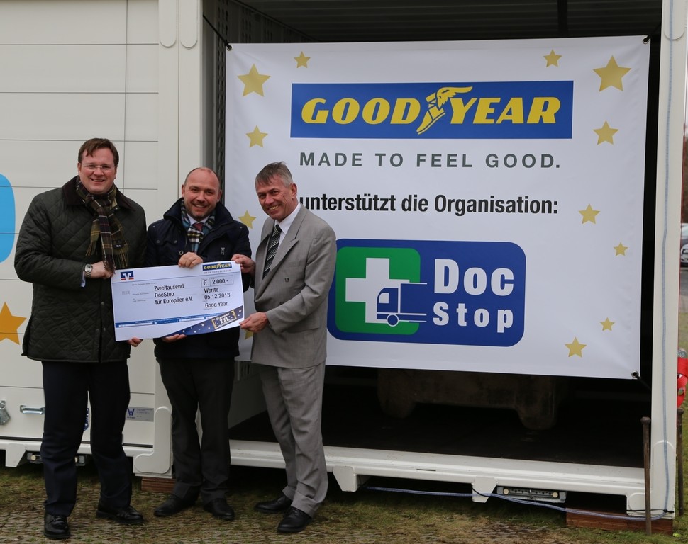 Goodyear beteiligt sich am Spenden-Adventskalender