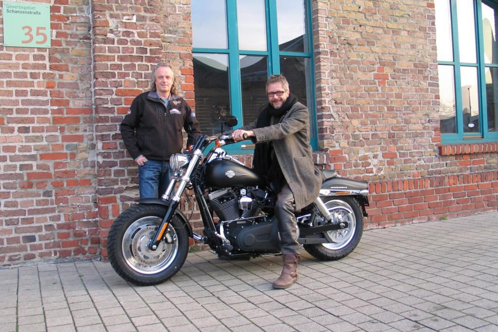Harley-Davidson Dyna Fat Bob: Versteigerung für guten Zweck