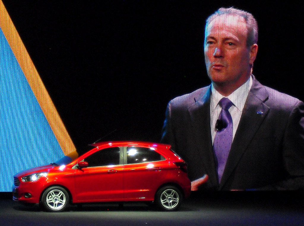In Barcelona hat Ford-Europa-Chef Stephen Odell jetzt auch den Ka Concept vorgestellt. 