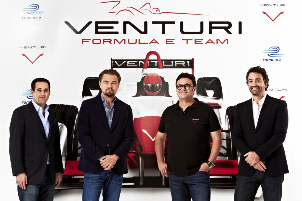 Leonardo DiCaprio unterstützt Venturi in der Formel E-Meisterschaft