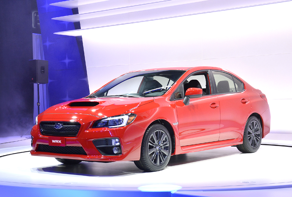 Mit Vierzylinder-Boxerturbo und Allrad: Subaru WRX. 