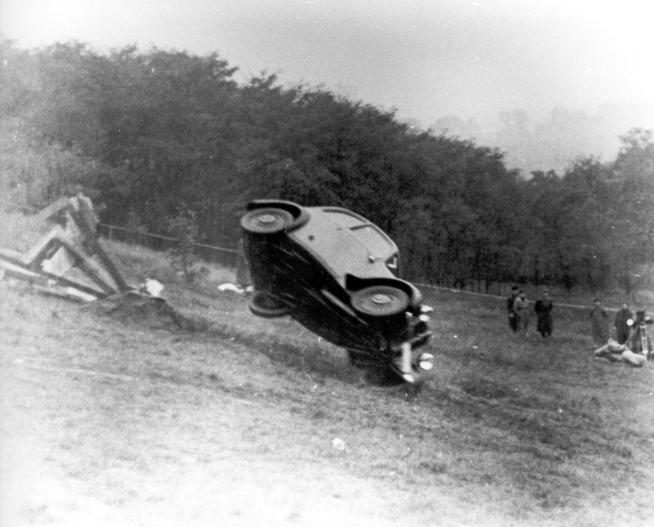 Mit einem Hang und dem DKW F 7 begann bei Audi die Crashtest-Ära