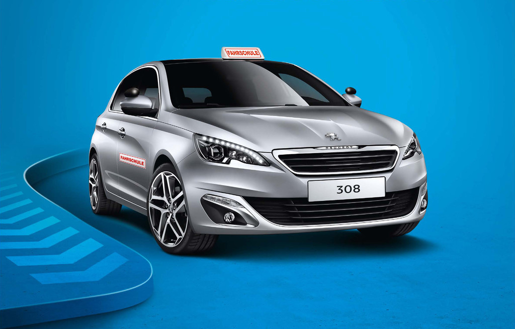 Peugeot bietet den 308 Fahrschulen zur Miete an