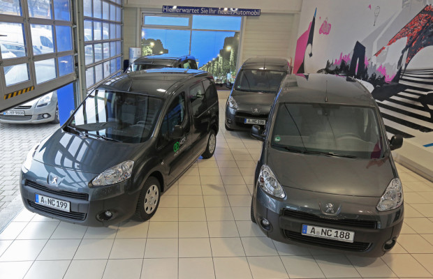 Peugeot liefert 65 Partner an NCR