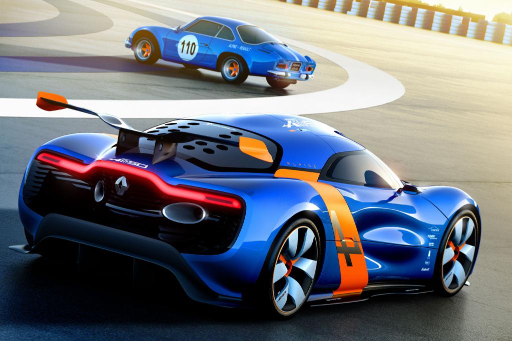 Renault fährt in der Tradition der blauen Flunder