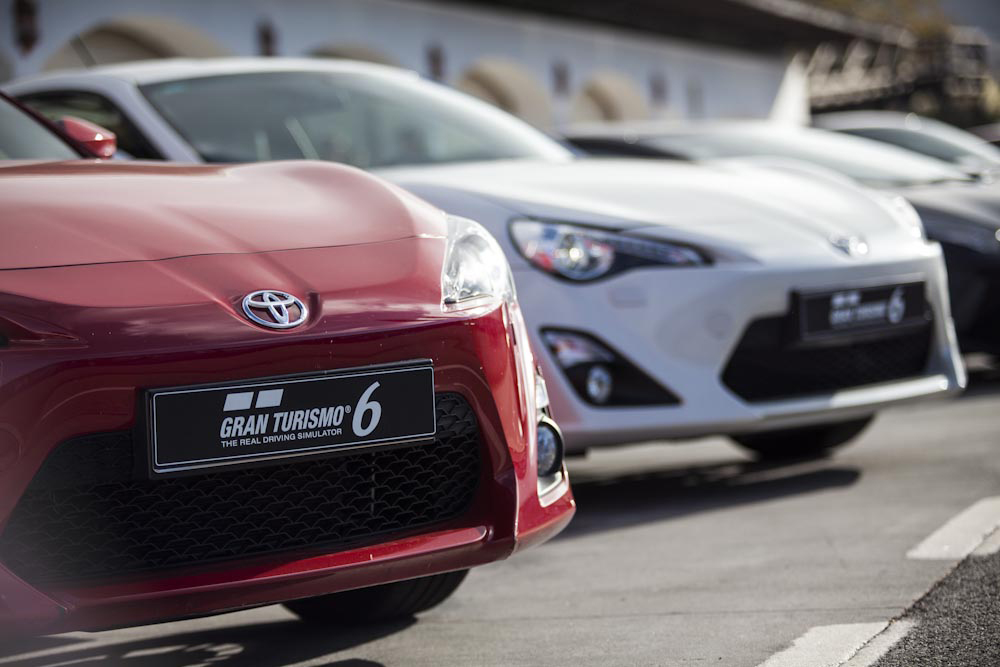 Rennsimulation und Praxis mit Toyota GT86