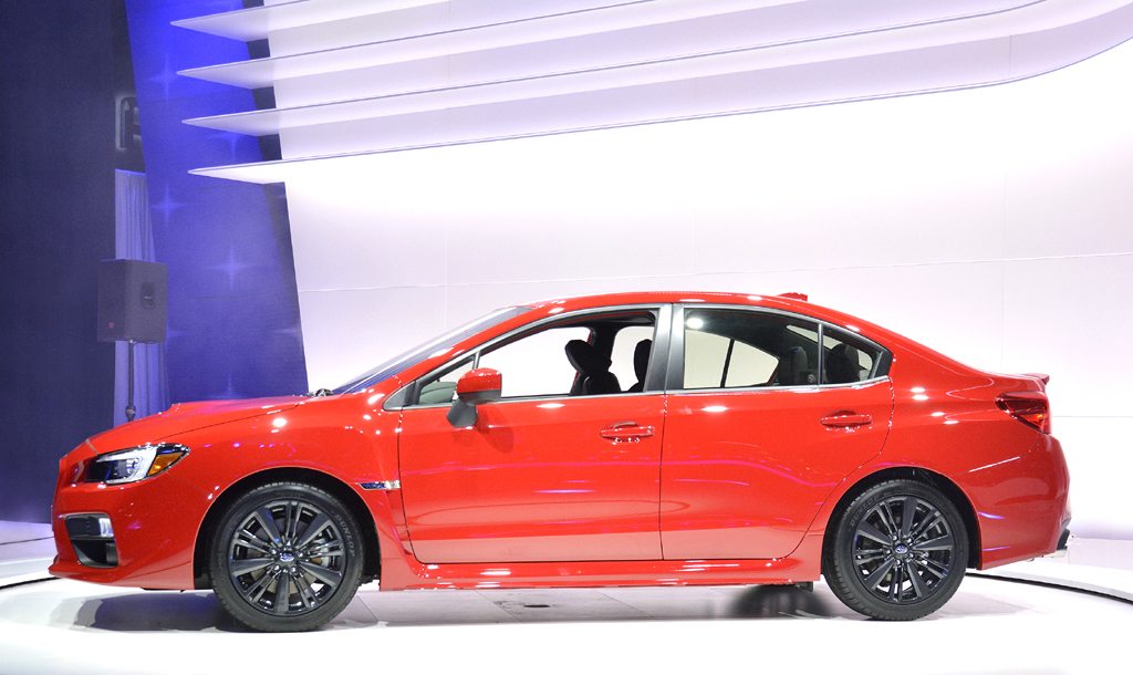 Subaru WRX: So sieht das Kompaktmodell von der Seite aus. 