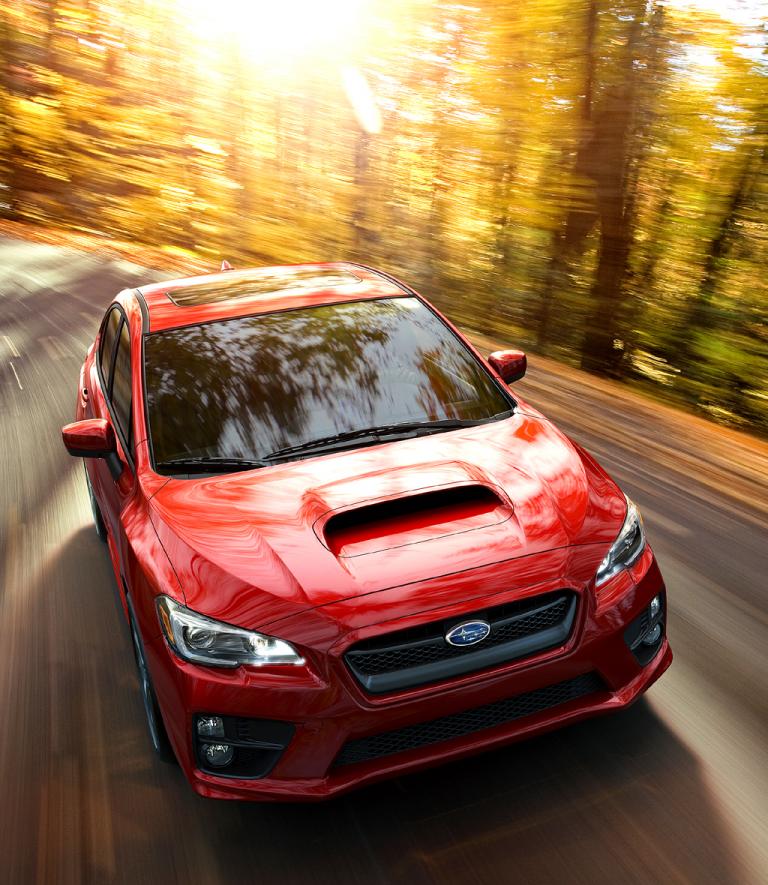 Subaru WRX: Typisch ist die Lufthutze auf der Motorhaube. 
