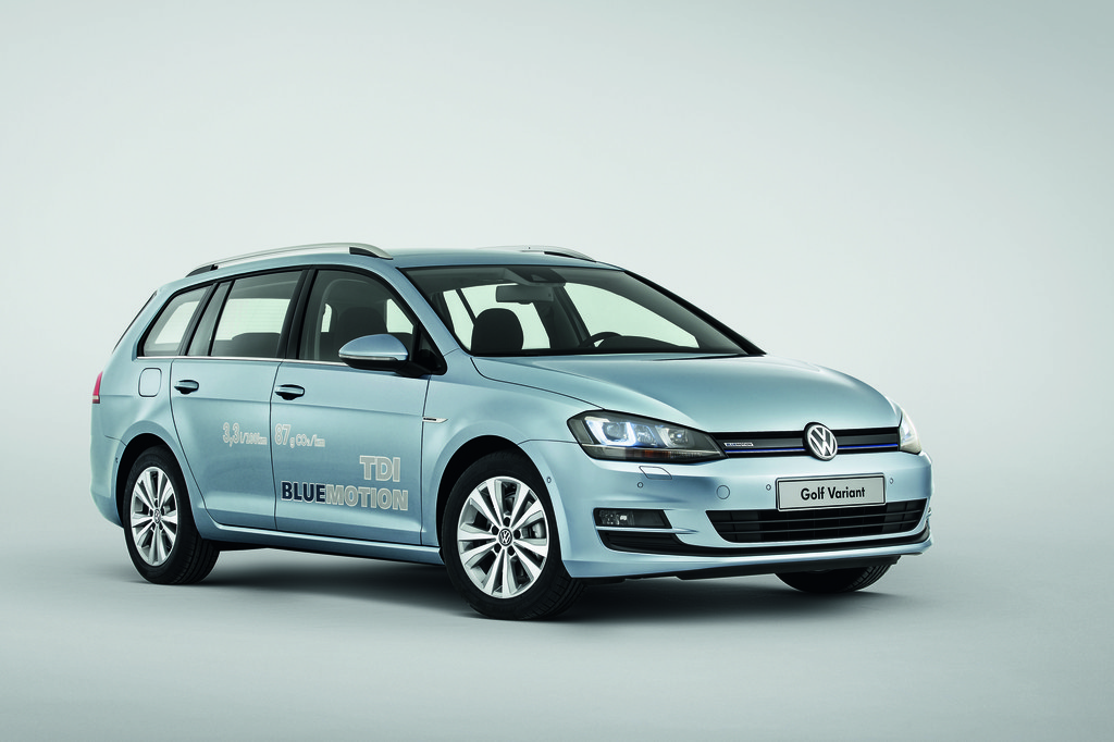 Vorverkaufsstart für VW Golf Variant TDI Blue Motion