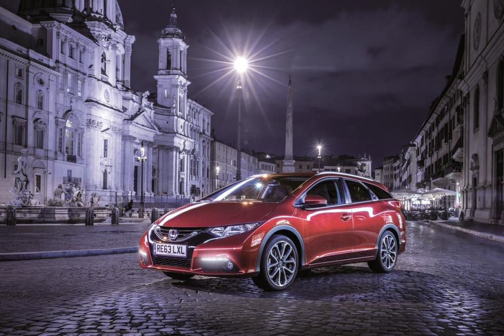 Wichtige Neuheit ist der Honda Civic Tourer.