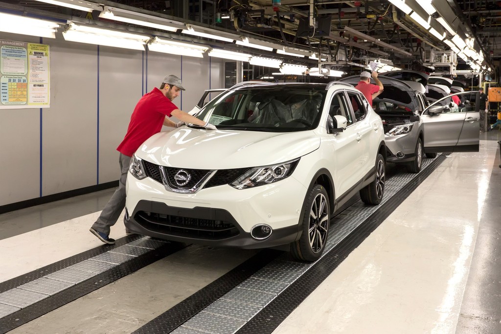 Alle 61 Sekunden läuft ein Qashqai vom Band