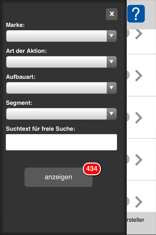 Alle Sonderaktionen der Kfz-Hersteller in Deutschland in einer kostenlosen App finden