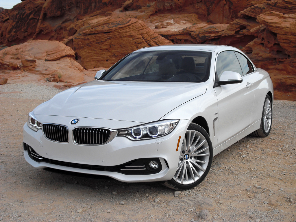 BMW 4er-Cabrio: ... und so formschön, wenn das Metallklappdach geschlossen ist. 