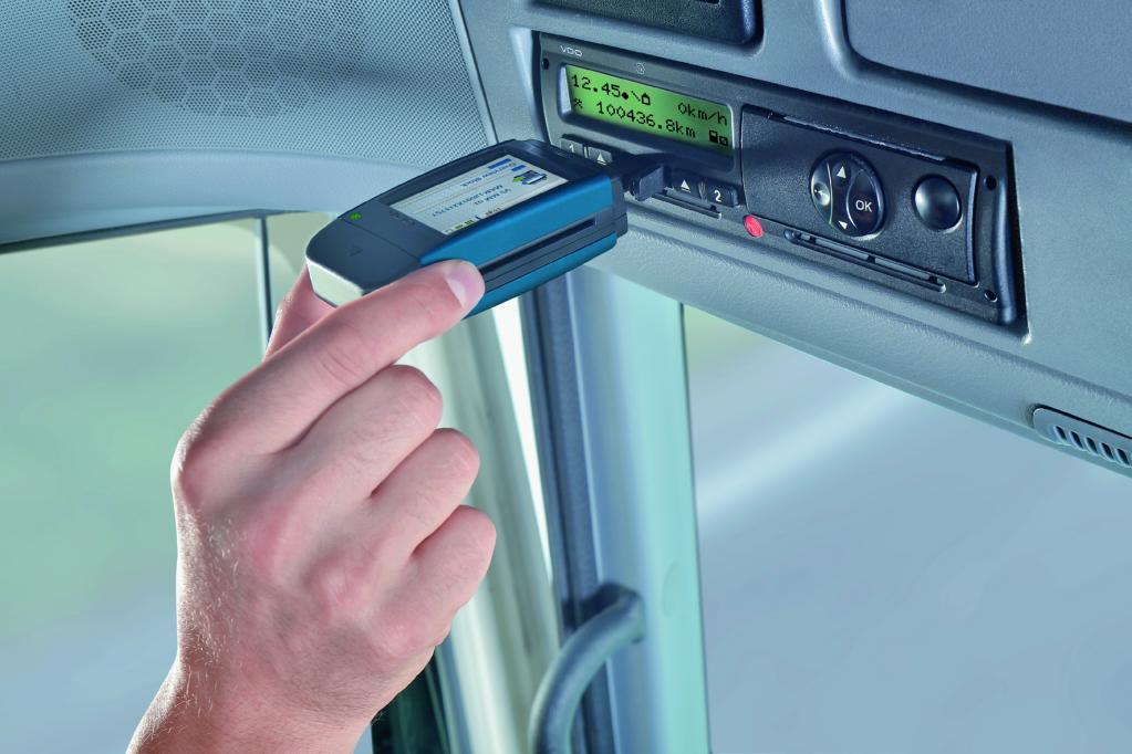 Bessere Kontrolle durch digitale Fahrtenschreiber