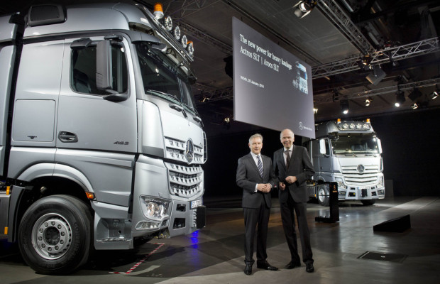 Daimlers dickste Brummis: Actros SLT und Arocs SLT