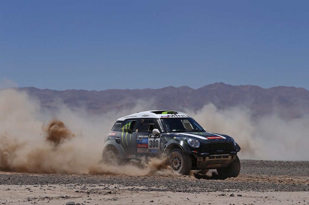 Dakar 2014: Mini bestimmt das Tempo
