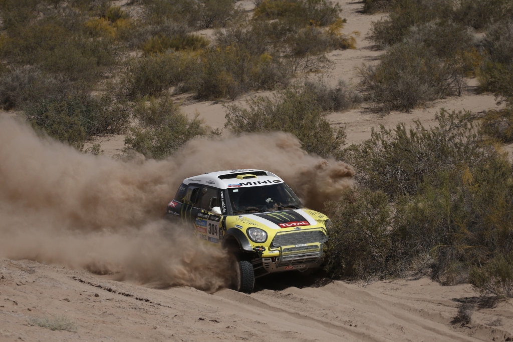 Dakar 2014: Roma und Coma vorne