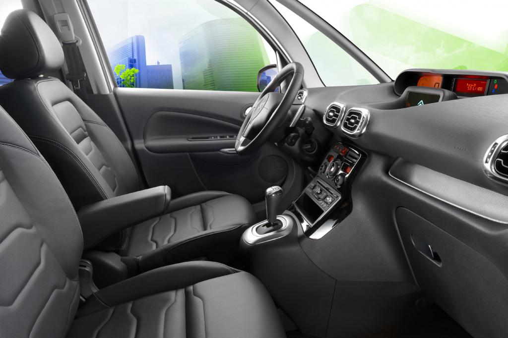 Das Ambiente im Innenraum des C3 Picasso ist gediegen