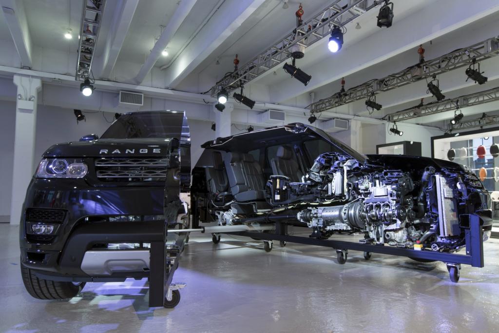 Der Range Rover aufgeschnitten -  © Land Rover