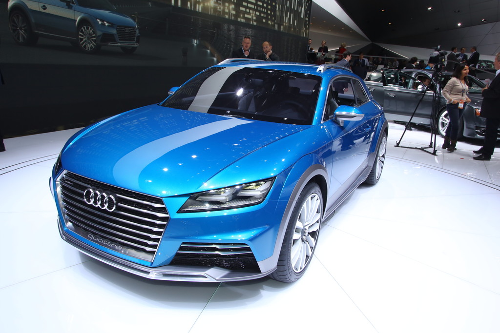 Detroit 2014: Audis Crossover mit zwei Türen und drei Motoren