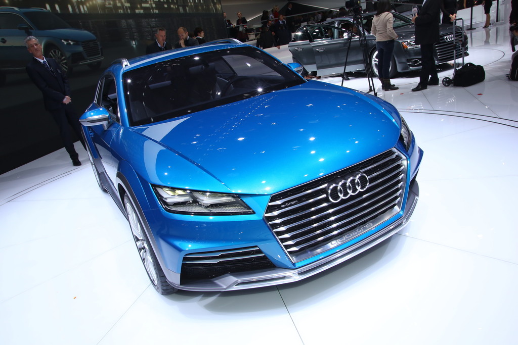 Detroit 2014: Audis Crossover mit zwei Türen und drei Motoren