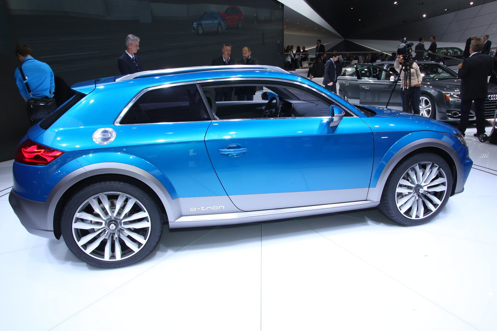 Detroit 2014: Audis Crossover mit zwei Türen und drei Motoren