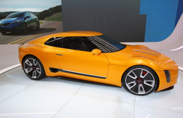 Detroit 2014: Beim Kia GT4 Stinger macht der Motor die Musik