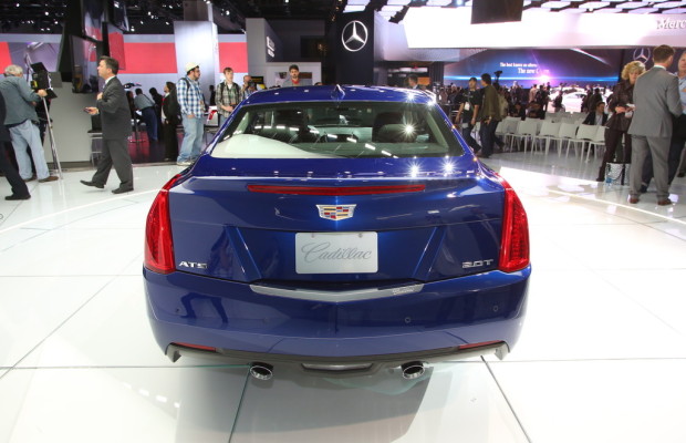 Detroit 2014: Cadillac ATS als Coupé mit mehr Drehmoment