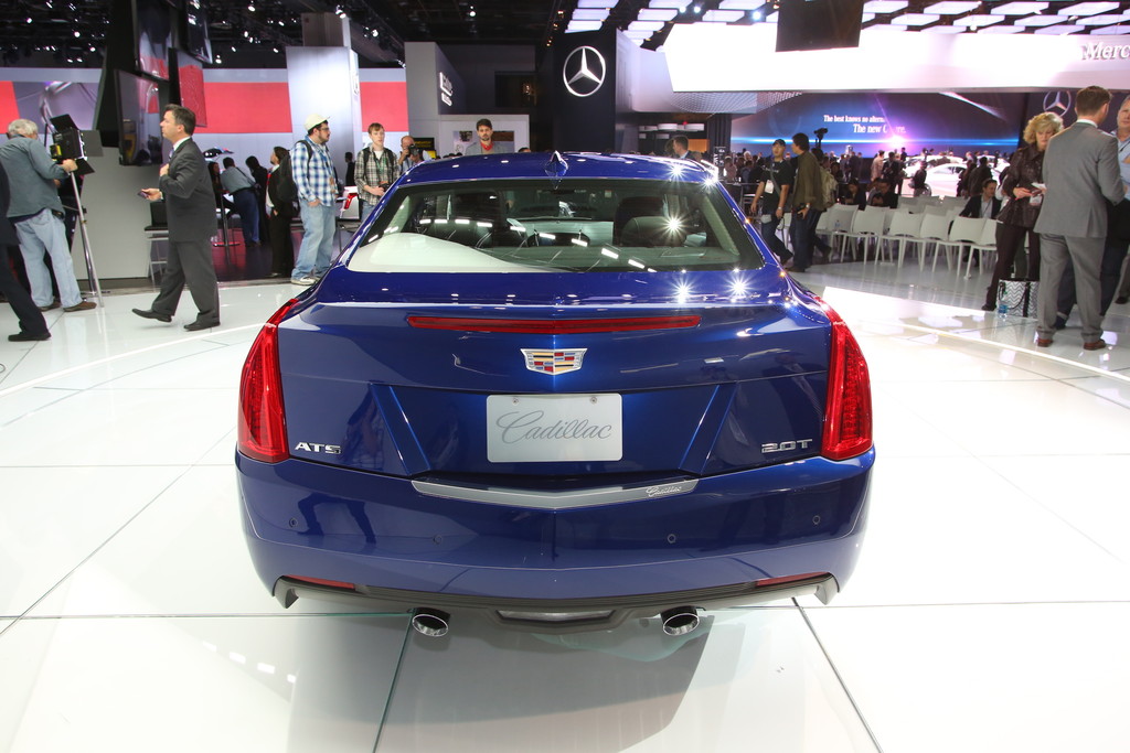 Detroit 2014: Cadillac ATS als Coupé mit mehr Drehmoment