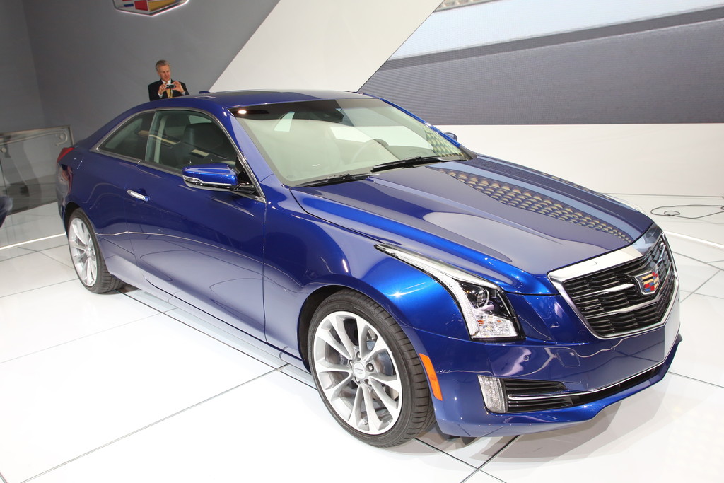 Detroit 2014: Cadillac ATS als Coupé mit mehr Drehmoment