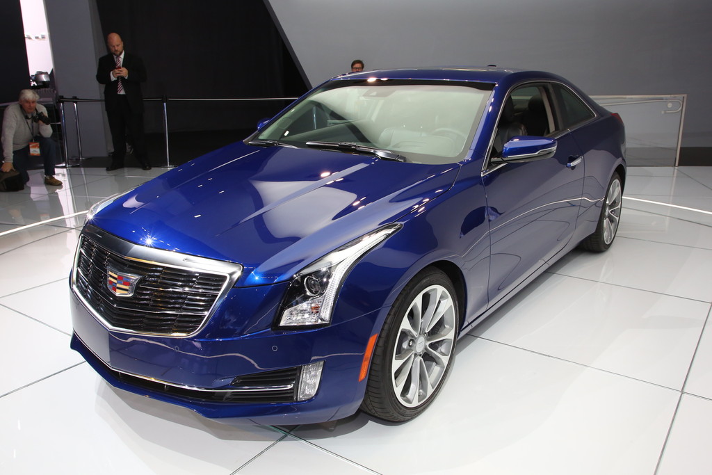 Detroit 2014: Cadillac ATS als Coupé mit mehr Drehmoment