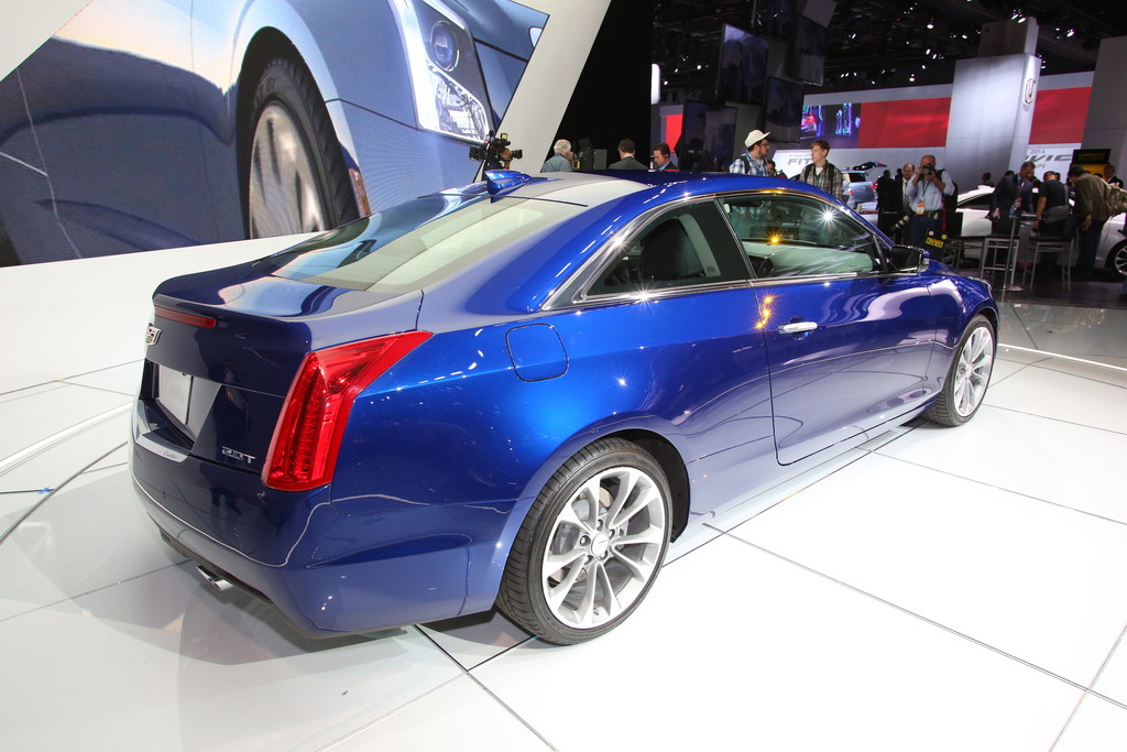 Detroit 2014: Cadillac ATS als Coupé mit mehr Drehmoment