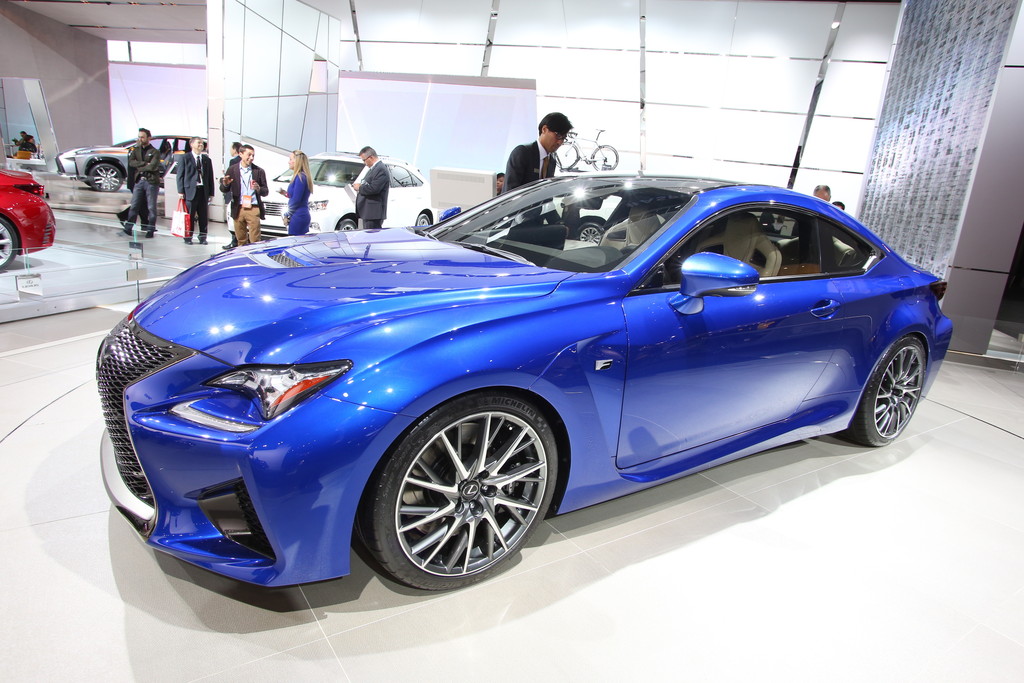 Detroit 2014: Lexus RC F mit verstellbarem Torque Vectoring