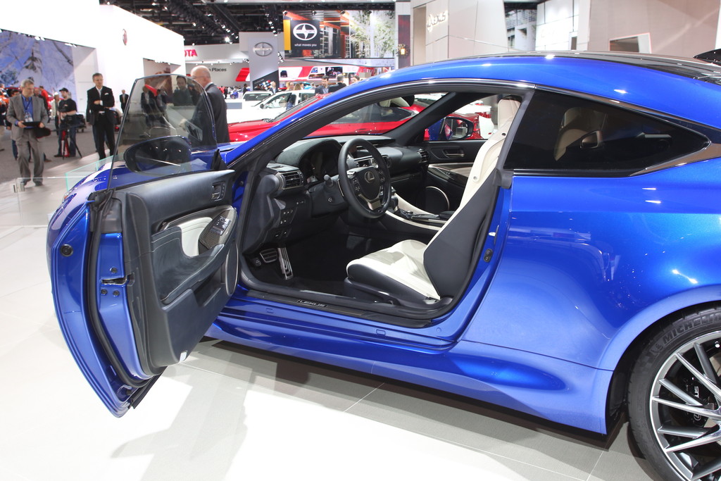 Detroit 2014: Lexus RC F mit verstellbarem Torque Vectoring