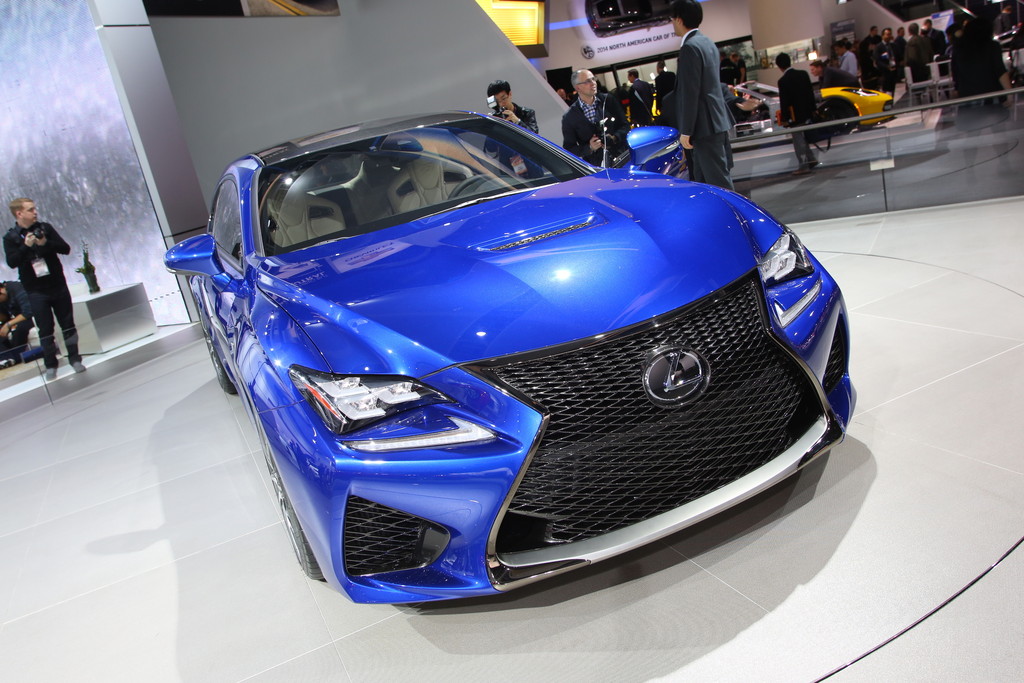 Detroit 2014: Lexus RC F mit verstellbarem Torque Vectoring