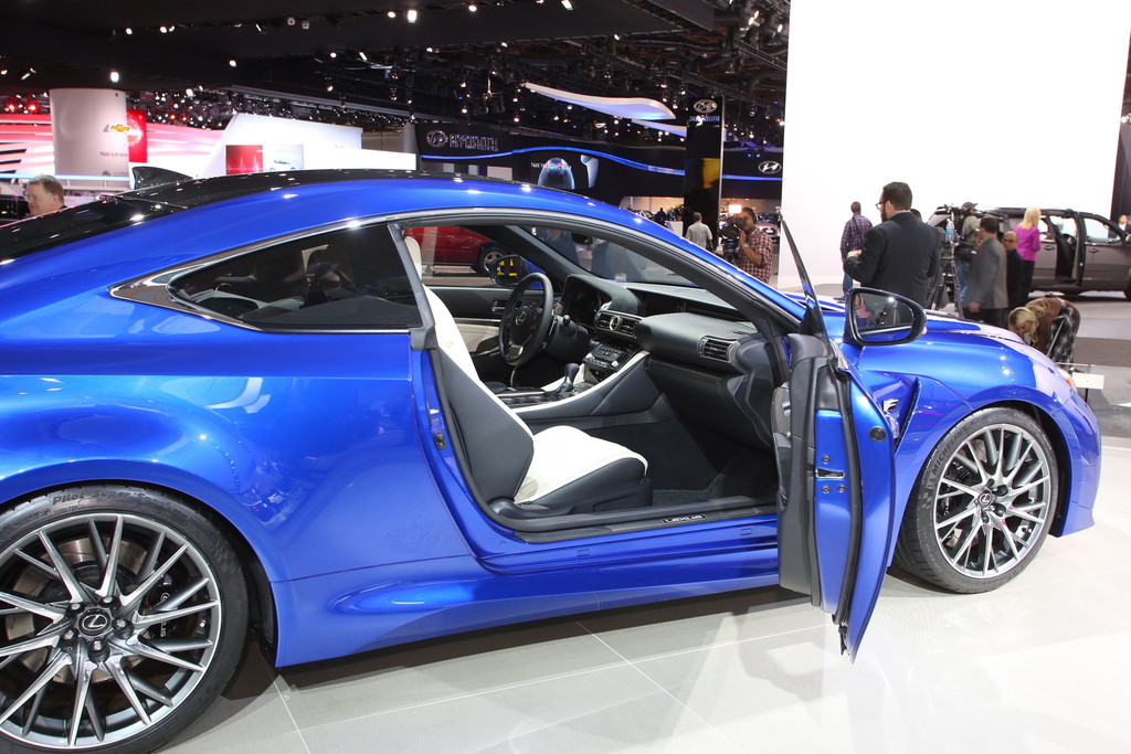 Detroit 2014: Lexus RC F mit verstellbarem Torque Vectoring