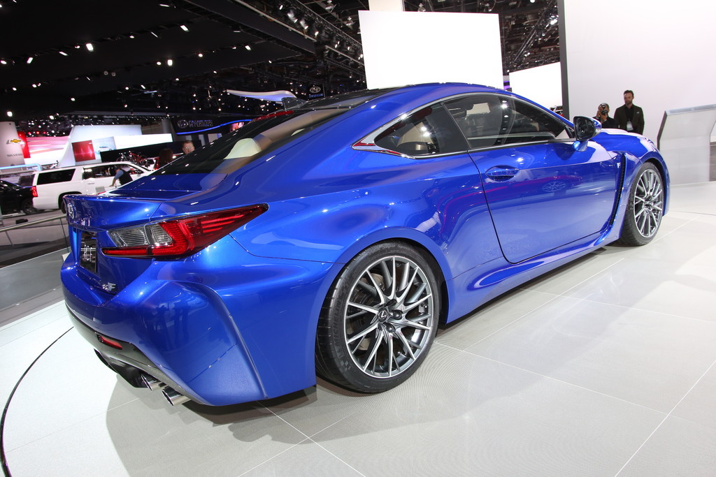Detroit 2014: Lexus RC F mit verstellbarem Torque Vectoring