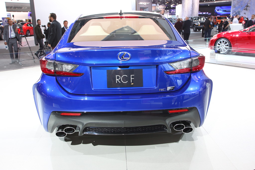 Detroit 2014: Lexus RC F mit verstellbarem Torque Vectoring