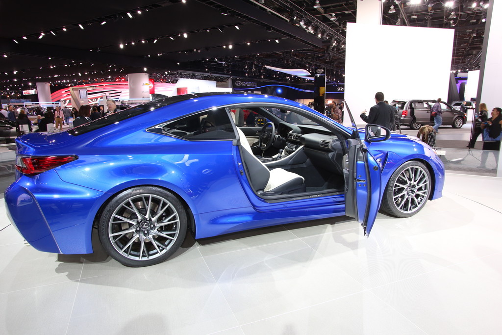 Detroit 2014: Lexus RC F mit verstellbarem Torque Vectoring